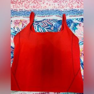 Lululemon red tank